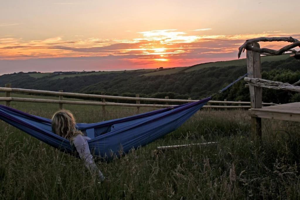 Tiny House On Isolated Farm By The Cornish Coast Villa Bude Eksteriør bilde